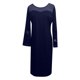 thumbnail image 4 of Vestido de retazos grande para mujer, falda envolvente a la cadera, manga larga, informal, vestido de columpio, vestido largo Wmkox8yi  FGJ876, 4 of 4