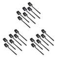 thumbnail image 2 of Cucharas de Café Naiovety de Acero Inoxidable 6 Piezas Negro, 2 of 6
