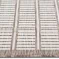 thumbnail image 3 of Erbanica Tapis Intérieur Extérieur à Séchage Rapide Brun Blanc Géométrique, 3 of 5