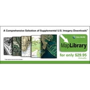 DeLorme Map Library Subscription Card for Topo USA 8.0 and Earthmate PN Series GPS Navigators