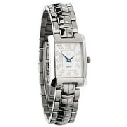 Women's Rectangular Silver Dial Watch