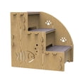 thumbnail image 1 of Pet Ladder for Sofa, Pet Ramp for Couch, 3 Step Pet Stairs for Bed, Balanced Dog Indoor Ramp, NonSlip Pet Ramp Stairs for Small Dogs, Cats, 1 of 5