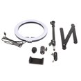 thumbnail image 1 of 10 Inch Selfie Ring Light with Stand and Phone Holder for Photography Selfie Video Recording Makeup Live Stream with Bluetooth Remote Control, 1 of 9