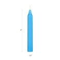 thumbnail image 2 of Mega Candles 20 pcs Unscented Light Blue Mini Taper Candle, 4 Inch Tall x 1/2 Inch Diameter, Great for Casting Chimes, Rituals, Spells, Vigil, Witchcraft, Wiccan Supplies, Wax Play & More, 2 of 3