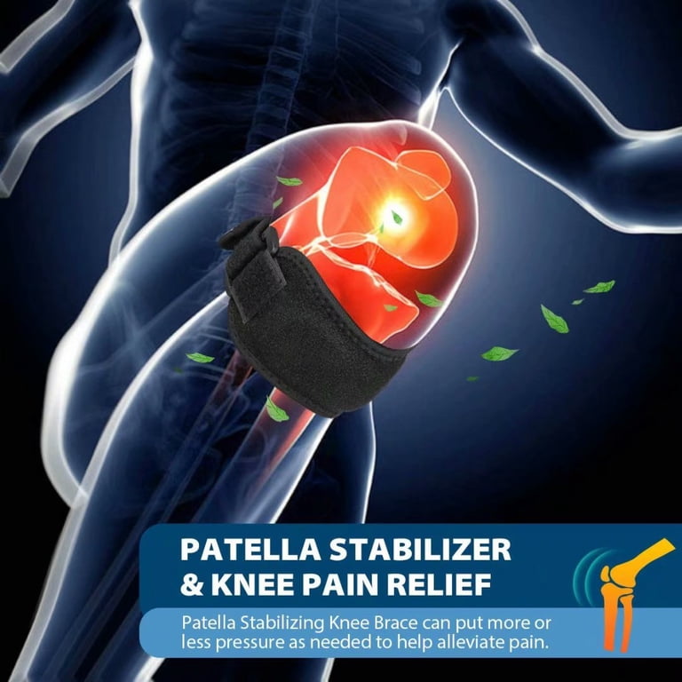 AVIDDA Patella Knee Strap, 2-Pack Adjustable Support photo 7