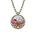 thumbnail image 1 of Local Japanese Famous Sightseeing Pendant Star Necklace Moon Chain Jewelry, 1 of 3