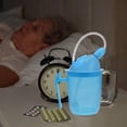 thumbnail image 4 of SHINYPASING Gobelet de Régime Liquide pour Patients Alités Plastique Bleu Lignes Lisses Lot de 1 Rentrée des Classes, 4 of 8