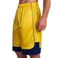 thumbnail image 5 of AND1 Men's and Big Men's All Court Colorblock Short, 11" inseam, up to Size 5XL, 5 of 6