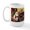 White, variant on CafePress - Santa's Two Pugs (P1) Large Mug - 15 oz Ceramic Large White Novelty Mug