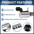 thumbnail image 3 of Solenoide de tiempo variable del motor VVT, No.1533097403 para Toyota Duet Passo BB tono plateado, 1 Pc, 3 of 6
