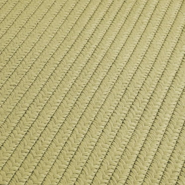 Colonial Mills Reversible Flat-Braid (Rect) Runner - Sprout Green 2'4"x15'