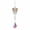 A, variant on Virelaxpo Crystal Sun Catcher Wind Chime for Garden and Patio, Reflective Glass Pendant Decor for Porch, Window and Outdoor Spaces