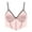 Pink, variant on ,Women's Lace Floral Spaghetti Strap Bustier Lace Trim Underwire Corset Sexy Cute Non- Camisole Bras White 38