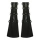 thumbnail image 1 of Botas holgadas con mangas hasta el muslo para mujer, estilo urbano, estilo punk Negro, 1 of 7