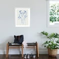 thumbnail image 3 of Art.com Inky Daffodils II Art Print by Jennifer Parker, White Frame Wall Art, 23" x 29", 3 of 5