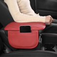 thumbnail image 2 of Car Armrest Cushion For Mercedes SLK R170 R171 R172, Memory Foam Center Console Pad With Storage Bag, Red, 2 of 5