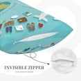 thumbnail image 5 of Balery Travelling on Airplane Bedding Queen Pillow Cases - Envelope Closure - Soft Brushed Microfiber Fabric - Shrinkage and Fade Resistant Pillow Cases-16"x24", 5 of 9