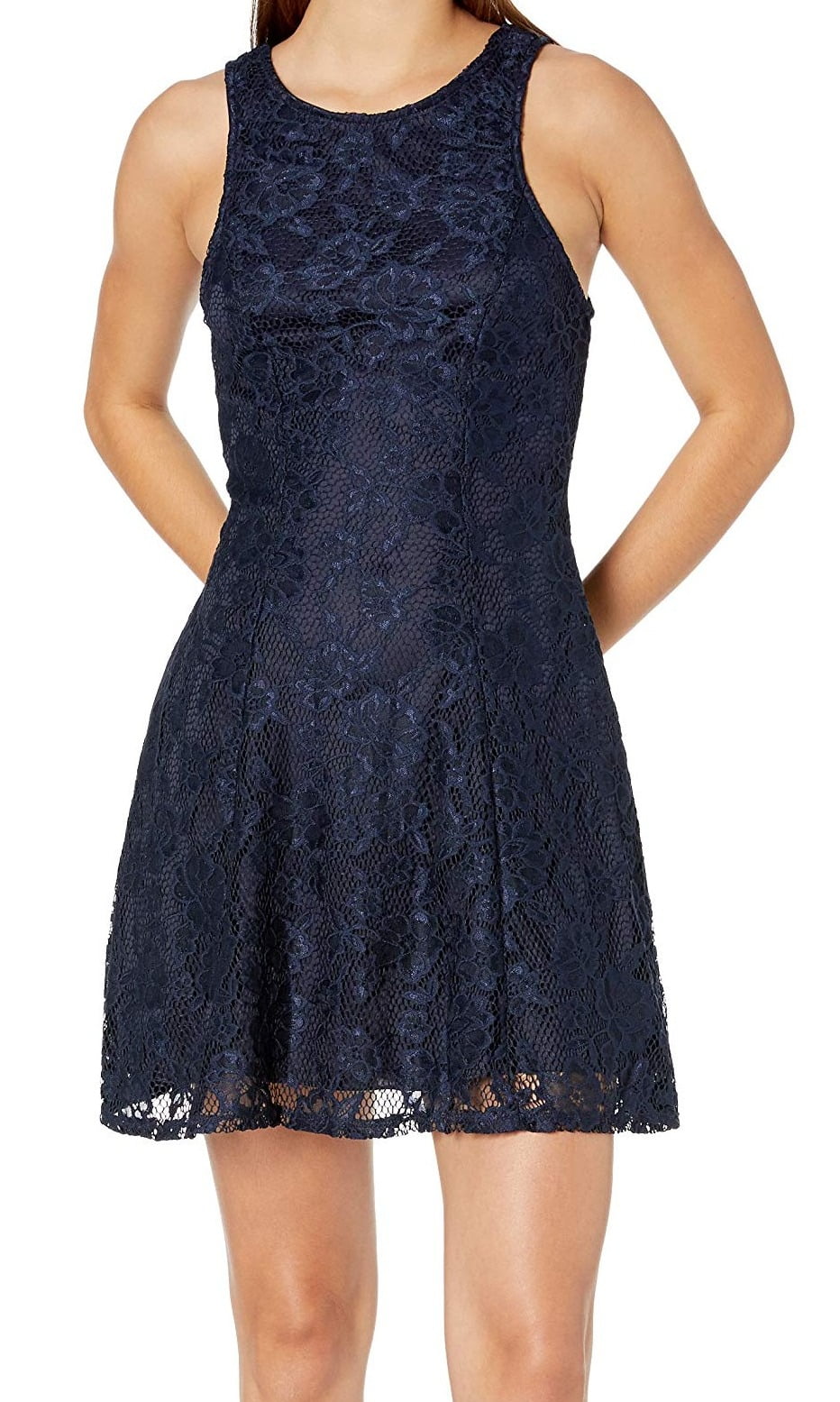 speechless lace skater dress