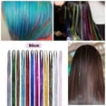 thumbnail image 2 of Tinsel Hair Extensions 90cm Hair Accessories Fairy Hair Tinsel Kit with Tool Tinsel Hair for Women Girls kids Sparkly Gifts - Style:Style 2, 2 of 5
