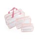 thumbnail image 1 of Bolsas de maquillaje transparentes TUNC paquete de 6 PVC, 1 of 5