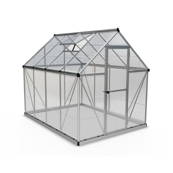 Serre Palram Harmony 6 pi x 8 pi - Argent Canopia by Palram