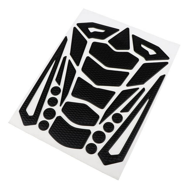 Etiquetas engomadas antideslizantes del depósito de protectores de del para la motocicleta negro Yotijar Protector de las almohadillas de tracción del tanque