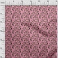 thumbnail image 2 of oneOone Cotton Flex Fabric Leaves & Floral Block Print Sewing Fabric BTY 40 Inch Wide, 2 of 4