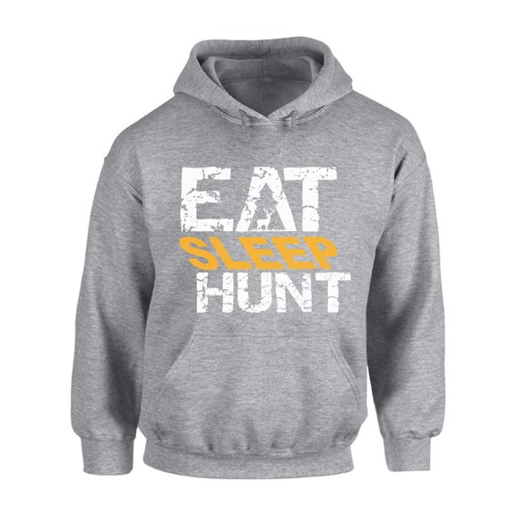 Awkward Styles Eat Sleep Hunt Unisex Sweatshirt Hunter Hoodie for Men I Love Hunting Hoodie for Women Hunting Clothes Eat Sleep Hunt Sweater Hunting Sweatshirt Hunters Gifts Hoodie for Hunter