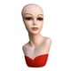 thumbnail image 5 of Maniquí de Peluca, Modelo de DIY, de cabellero de Entrenamiento de Peluquería, Cabezas de Maniquí de Soporte Libre para Peinado, Prá rojo, 5 of 8