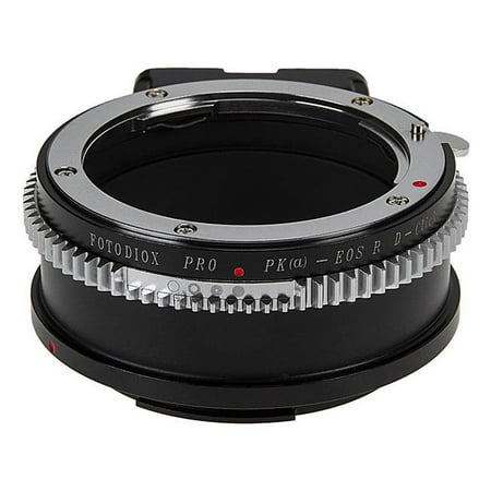 UPC: 0847372046676 | Fotodiox PKa-EOSR-PRO Lens Mount Adapter with Pentax K Auto Focus Mount DSLR Lenses to Canon RF Camera Bodies