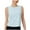 Sky Blue, variant on ZQUUVOU Tank Top For Women Summer Round Neck Sleeveless Solid Color Camisoles Tops (Black,L)