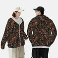 thumbnail image 4 of Lsque Floral UPF 50+ Lightweight Sun Protection Men's Women's Long Sleeve Shirt, Hoodie Performance -3X-Large, 4 of 9