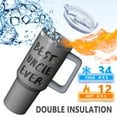 thumbnail image 3 of Ultimate Uncle Gift - 40 Oz Stainless Steel Tumbler with Lid & Straw, Insulated Cup, Niece Nephew Present for Birthday Father's Day, 3 of 5