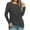 Gray, variant on Moocorvic Long Sleeve Shirts for Women Fashion Loose Women's Round Neck Casual Long Sleeve Printed Ladies Sweatshirt Tops