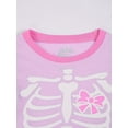 thumbnail image 3 of WIBACKER 2-9Y Toddler Girls Boys Pajamas Skeleton Halloween PJs Glow in the Dark Sleepwear Sets Kids Jammies, 3 of 11