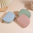 thumbnail image 4 of Women's Stylish Solid Color Zipper Purse Card Slot Credit Card Holder Compact Wallet For Daily Use, 4 of 4