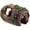 red, variant on Aquarium Ornaments Decorations Resin Wood Trunk Log Artificial Barrel Hideout Cave Landscaping Accessories for Fish Tank Betta
