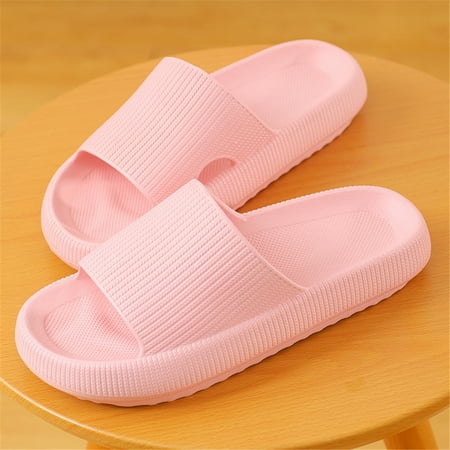 

Tangnade Womens Slippers Universal Quick-drying Thickened Non-slip Sandals Home Indoor Slippers