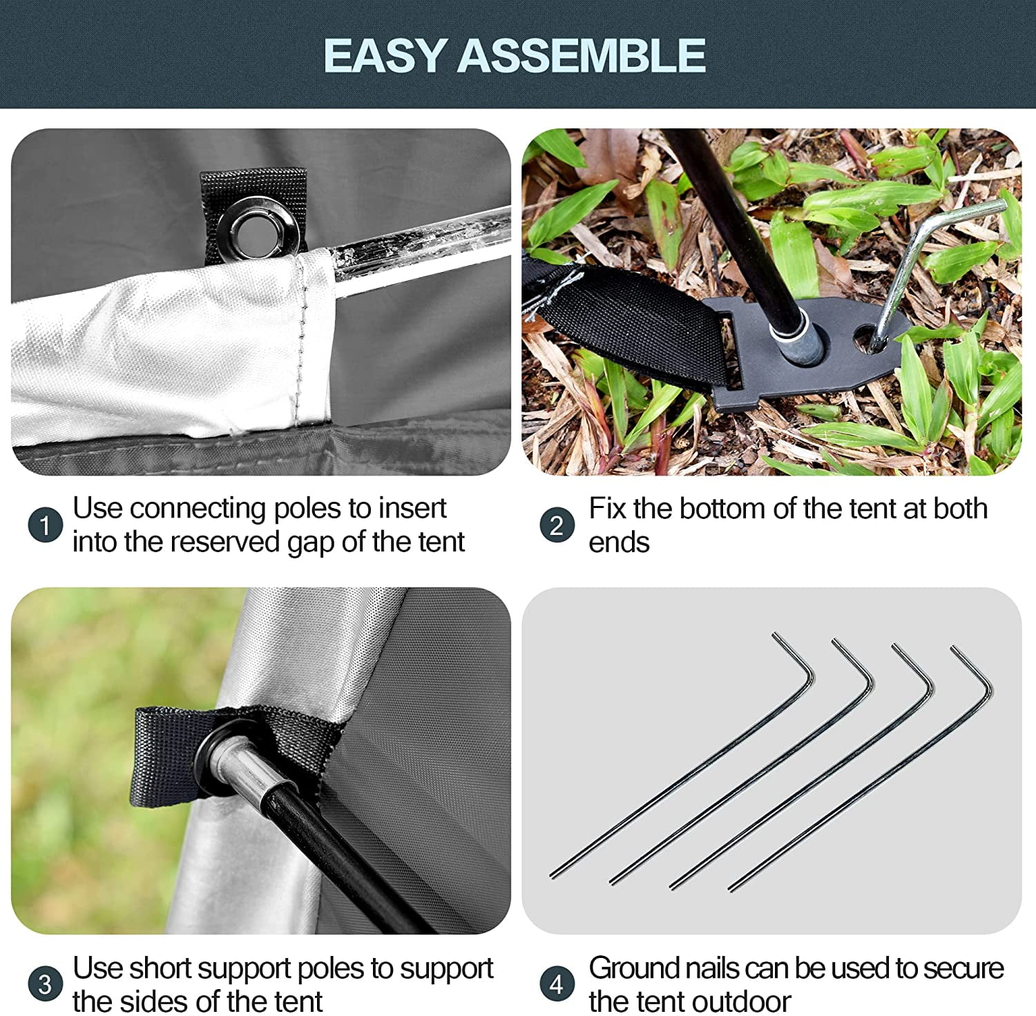 Bike Storage Tent, Outdoor Bicycle Cover Tent Outdoor Storage Shed Shelter with Portable Bag for 2-3 Bike Motorcycle Garden Tools