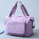 thumbnail image 5 of Bolsa de lona de viaje plegable de gran capacidad Bolsa de gimnasio de totalizador a prueba de rasguños de poliéster para la vida diaria / azul / kaili Sencillez, 5 of 5