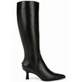 thumbnail image 2 of Circus NY by Sam Edelman Women's Yulia Knee High Boot Black Leather Wide Calf 8.5M, 2 of 5
