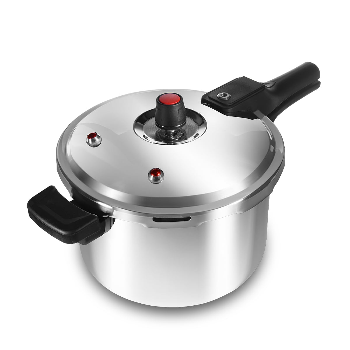 7.4 Quart Stainless Steel Pressure Cooker Stove Fast Cooker Stovetop Pot Pressure Regulator