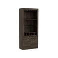 thumbnail image 5 of Tuhome Furniture Montenegro 69" Bar Cabinet -Smokey Oak- Engineered Wood, 5 of 10