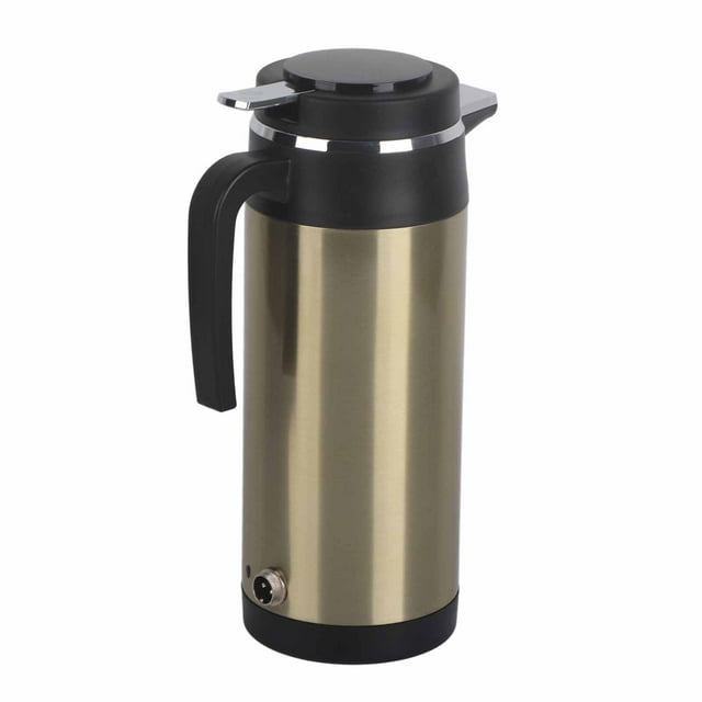 Termos eléctricos, hervidor de agua calefactor de acero inoxidable de 1000 ml y 24 V, diseñado meticulosamente