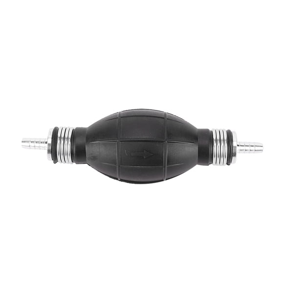Bomba de gasolina ABS, cebador manual, válvula de suministro unidireccional para coche, barco y marino.(6 milímetros)
