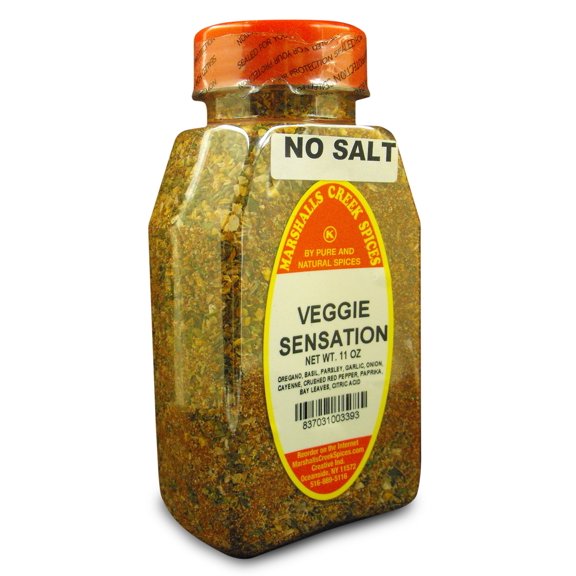 Marshalls Creek Spices VEGGIE SENSATION, NO SALT 11 ounce