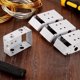 thumbnail image 4 of 4 Pieces Blind Brackets 2 Inch Low Profile Box Mounting Bracket for Headrail (White), 4 of 5