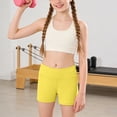 thumbnail image 5 of Zshosam Shorts Girls Unisex-Baby Baby Toddler Unisex Stretch Shorts Size 13T 14T,(Yellow 13-14 Years), 5 of 6