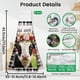 thumbnail image 2 of Juego de 2 toallas de cocina colgantes con lazo de vacas de granja: microfibra suave y superabsorbente, decorativa, para platos y manos, ideal para té y café., 2 of 9