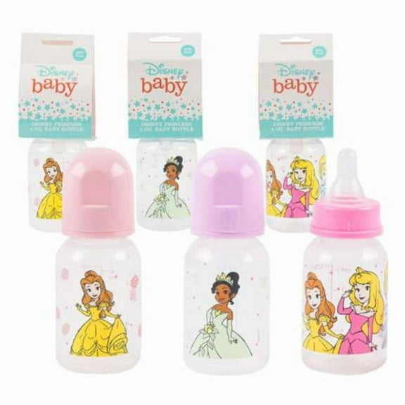 DDI 2376832 Disney Baby Bottles - 3 Princess, 5 oz - Case of 36